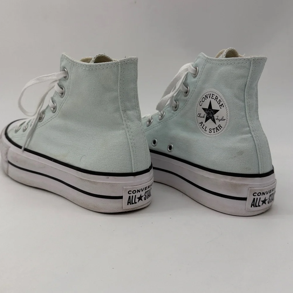 Converse Chuck Taylor All Star Lift Hi Platform Women's Size 7 Light Mint